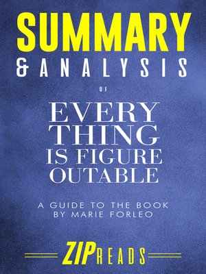 cover image of Summary & Analysis of Everything Is Figureoutable